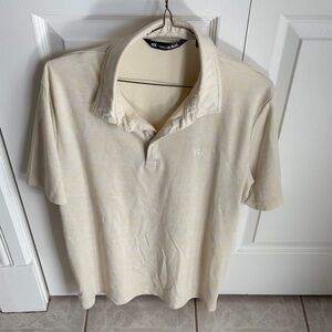 Travis Mathew Light Beige Polo Shirt